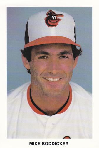 1986 Baltimore Orioles Postcards #NNO Mike Boddicker Front
