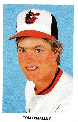 1986 Baltimore Orioles Postcards #NNO Tom O’Malley Front