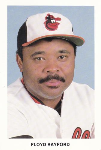 1986 Baltimore Orioles Postcards #NNO Floyd Rayford Front