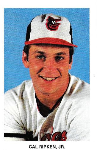 1986 Baltimore Orioles Postcards #NNO Cal Ripken Jr. Front