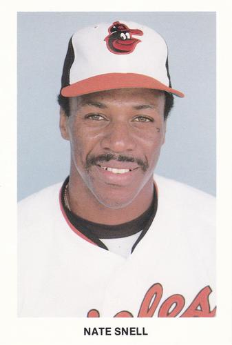 1986 Baltimore Orioles Postcards #NNO Nate Snell Front