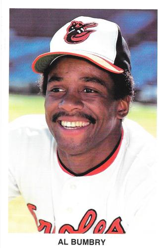 1983 Baltimore Orioles Postcards #NNO Al Bumbry Front