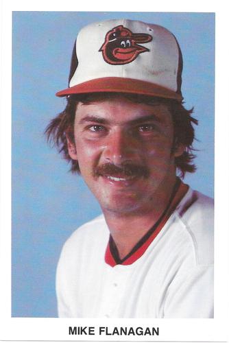 1983 Baltimore Orioles Postcards #NNO Mike Flanagan Front