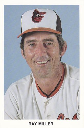 1983 Baltimore Orioles Postcards #NNO Ray Miller Front