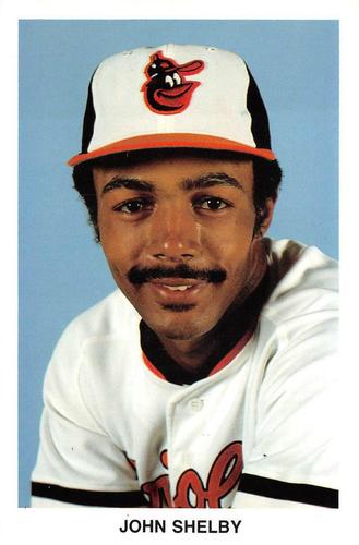1983 Baltimore Orioles Postcards #NNO John Shelby Front