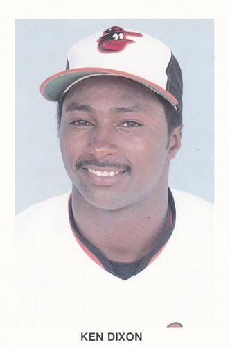 1984 Baltimore Orioles Postcards #NNO Ken Dixon Front