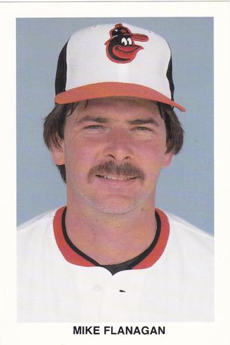 1984 Baltimore Orioles Postcards #NNO Mike Flanagan Front