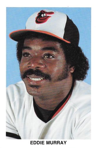 1984 Baltimore Orioles Postcards #NNO Eddie Murray Front