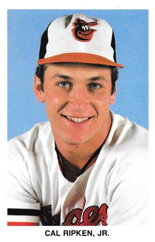 1984 Baltimore Orioles Postcards #NNO Cal Ripken, Jr. Front