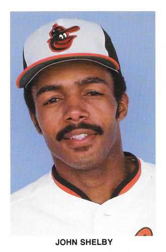 1984 Baltimore Orioles Postcards #NNO John Shelby Front