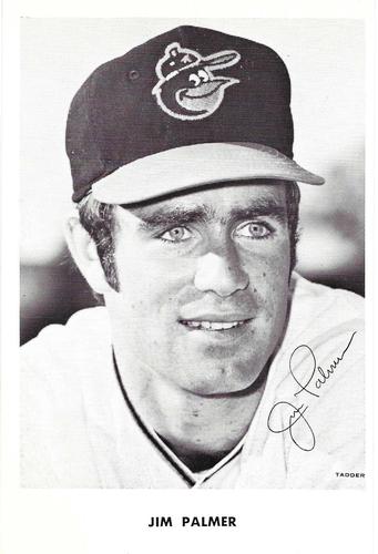 1967-69 Baltimore Orioles Postcards #NNO Jim Palmer Front