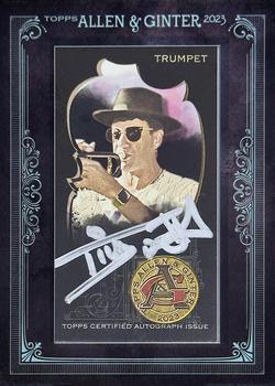2023 Topps Allen & Ginter X - Framed Mini Autographs Non-Baseball Black Frame #MA-TT Timmy Trumpet Front