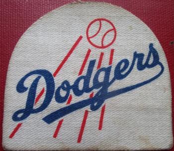 1955 Post Cereal MLB Team Emblems #NNO Brooklyn Dodgers Front