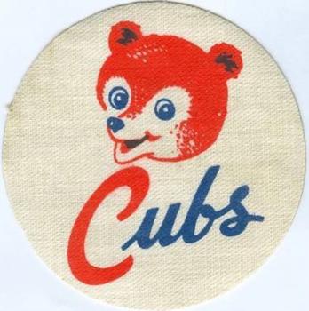 1955 Post Cereal MLB Team Emblems #NNO Chicago Cubs Front