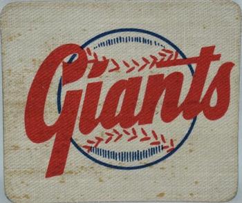 1955 Post Cereal MLB Team Emblems #NNO New York Giants Front