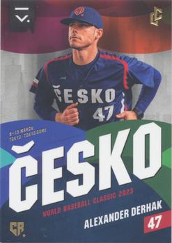2023 Legendary Cards Czech Extraleague - World Baseball Classic (Series 2) #T-32 Alexander Derhak Front
