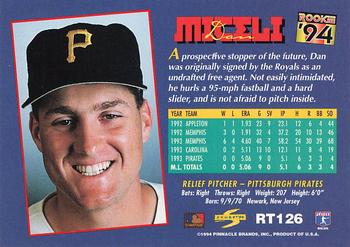Dan Miceli autographed baseball card (Pittsburgh Pirates SC) 1996 Fleer #528