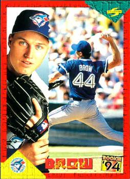 1994 Score Rookie & Traded #RT115 Scott Brow Front