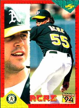 1994 Score Rookie & Traded #RT163 Mark Acre Front