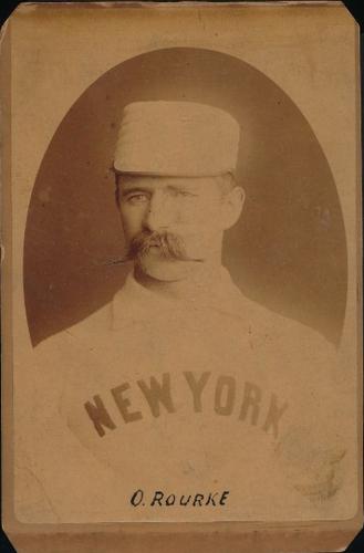 1888-89 Joseph Hall Cabinets New York Giants #NNO Jim O’Rourke Front