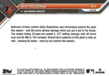 2023-24 Topps Now Off-Season #OS-4 Adley Rutschman Back