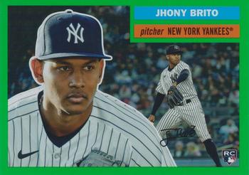 2023 Topps Archives - Green Foil #8 Jhony Brito Front