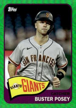 2023 Topps Archives - Green Foil #115 Buster Posey Front