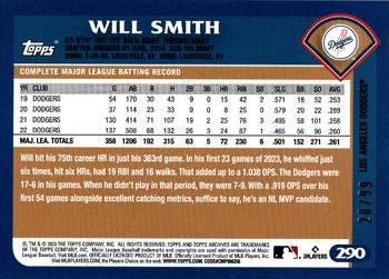 2023 Topps Archives - Green Foil #290 Will Smith Back