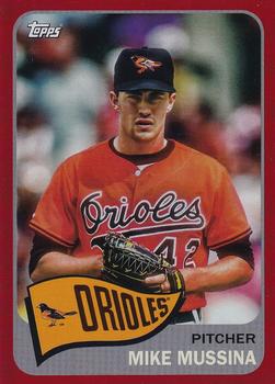 2023 Topps Archives - Red Hot Foil #134 Mike Mussina Front