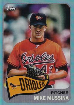 2023 Topps Archives - Blue Foil #134 Mike Mussina Front