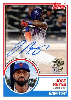 2023 Topps Archives - Fan Favorites Autographs #83FF-JR Jose Reyes Front