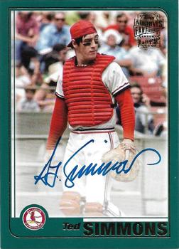 2023 Topps Archives - Fan Favorites Autographs #01FF-TSS Ted Simmons Front