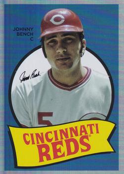 2023 Topps Archives - 1969 Topps Single Player Foil #69T-16 Johnny Bench Front
