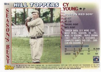 2023 Topps Archives - 1997 Topps Season's Best #SB-16 Cy Young Back