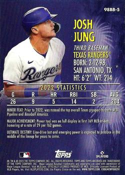 2023 Topps Archives - 1998 Topps Baby Boomers #98BB-5 Josh Jung Back