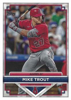 2023 Topps - Flagship Collection #1 Mike Trout Front