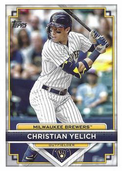 2023 Topps - Flagship Collection #14 Christian Yelich Front