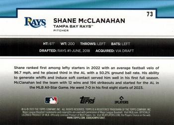 2023 Topps - Flagship Collection #73 Shane Mcclanahan Back
