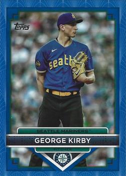 2023 Topps - Flagship Collection Blue #8 George Kirby Front