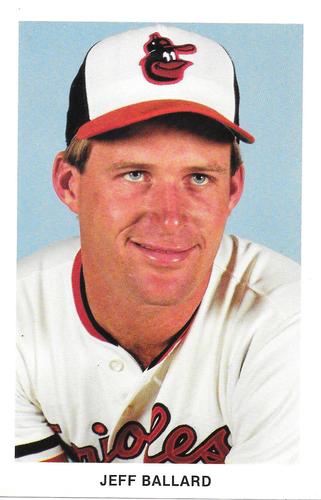 1987 Baltimore Orioles Postcards #NNO Jeff Ballard Front