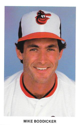 1987 Baltimore Orioles Postcards #NNO Mike Boddicker Front