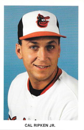 1987 Baltimore Orioles Postcards #NNO Cal Ripken Jr. Front