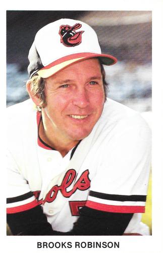 1987 Baltimore Orioles Postcards #NNO Brooks Robinson Front