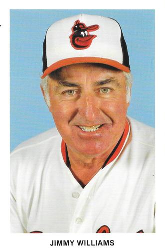 1987 Baltimore Orioles Postcards #NNO Jimmy Williams Front