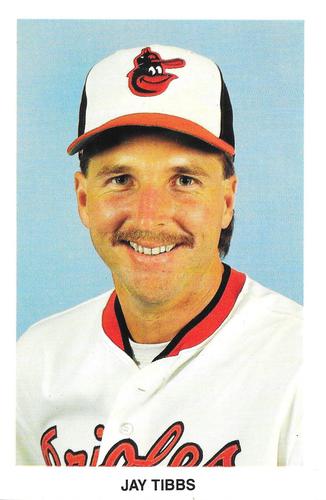 1988 Baltimore Orioles Postcards #NNO Jay Tibbs Front