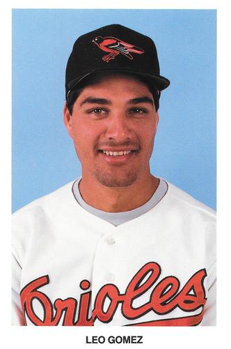 1991 Baltimore Orioles Postcards #NNO Leo Gomez Front