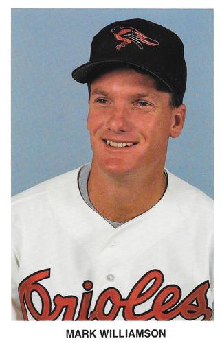 1991 Baltimore Orioles Postcards #NNO Mark Williamson Front