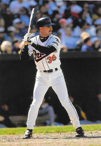 1998 Baltimore Orioles Photocards #NNO Jeff Reboulet Front