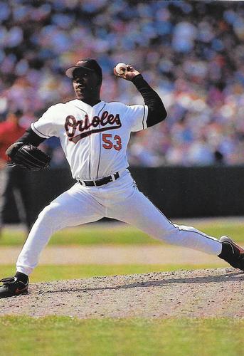 1998 Baltimore Orioles Photocards #NNO Arthur Rhodes Front