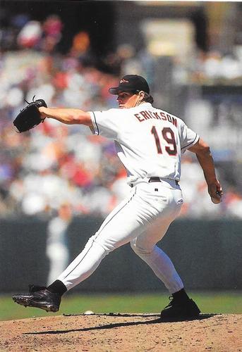 1999 Baltimore Orioles Photocards #NNO Scott Erickson Front